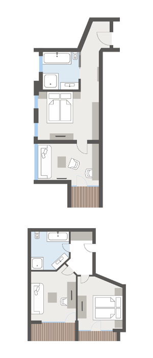 Familienzimmer Süd Familienzimmer Süd