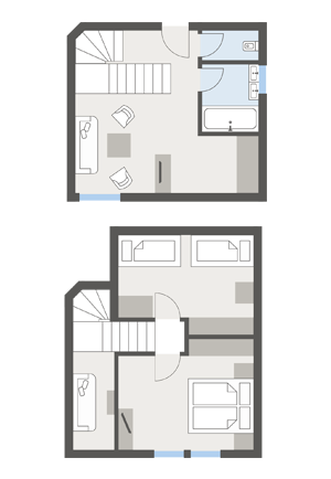 Maisonettenzimmer Maisonettenzimmer